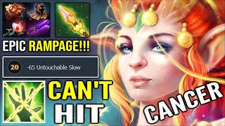 NEW Most Annoying Offlaner Enchantress | EPIC 9K EZ Rampage + Solar Cr