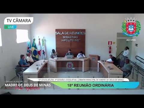 18ª REUNIÃO ORDINÁRIA