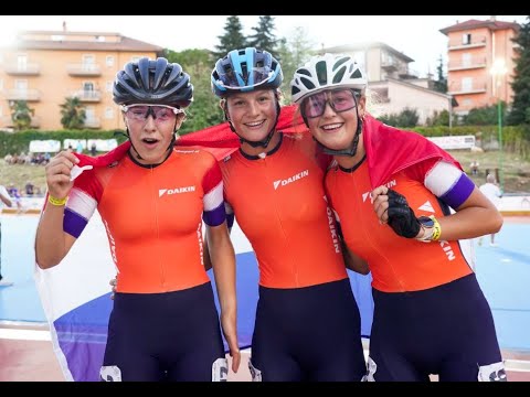 Youth Ladies Final 3000m Relay EK Inline Italy 2022