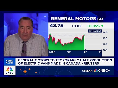 GM to temporarily halt production of electric vans made in Canada, reports say