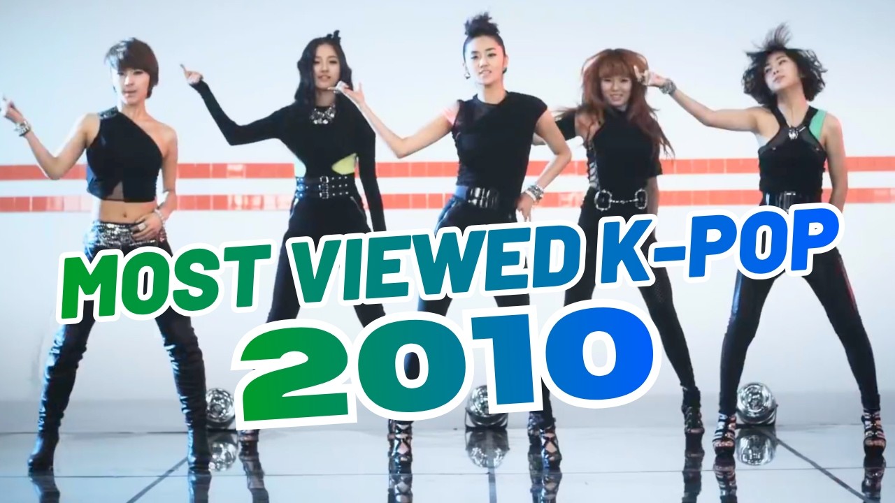 MOST VIEWED K-POP SONGS OF 2010 | (Updated 2026)