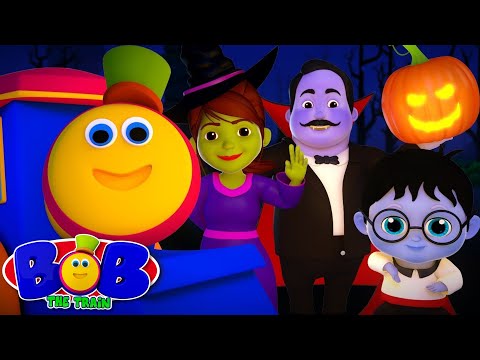 Halloween Beat Song | Bob The Train Cartoons For Kids | Nursery Rhymes For Kids
