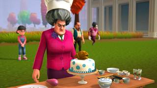 Scary Teacher 3D | Squid Game Cake Challenge | Survival | New Episode | Cartoon Series | Z&K Global