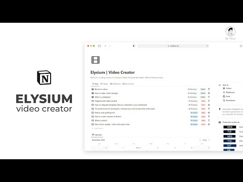 Elysium - Youtube Video Creator | Prototion