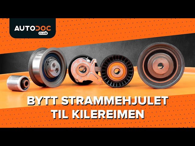 Se en videoguide om hvordan du skift CHRYSLER ES Strammerull