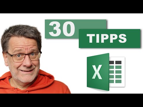 30 tips to make you an EXCEL PRO