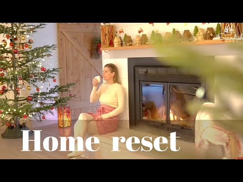 CLEAN, UNDECORATE AND ORGANIZE FOR THE NEW YEAR, HOME RESET