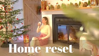 CLEAN, UNDECORATE AND ORGANIZE FOR THE NEW YEAR, HOME RESET