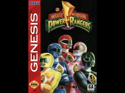 mighty morphin power rangers sega