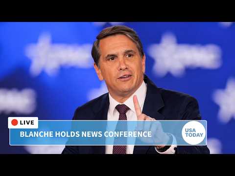 Live: Acting AG Todd Blanche holds news conference on fraud cases