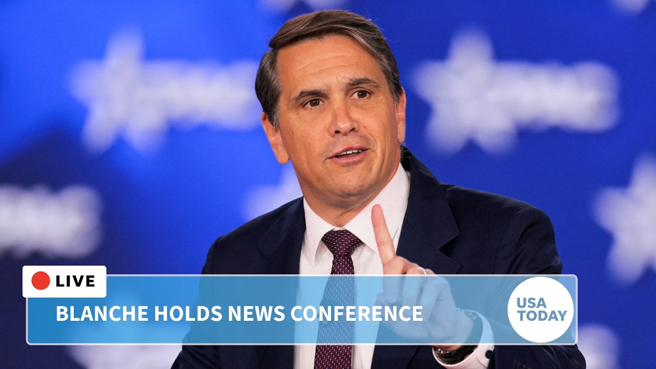 Live: Acting AG Todd Blanche holds news conference on fraud cases