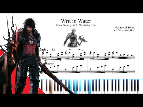 Writ in Water (Mysidia) | FF16: The Rising Tide Piano cover