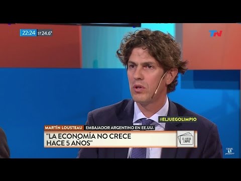 Martín Lousteau (Embajador en EE.UU.) en "El juego limpio" de Nelson Castro - 15/12/16