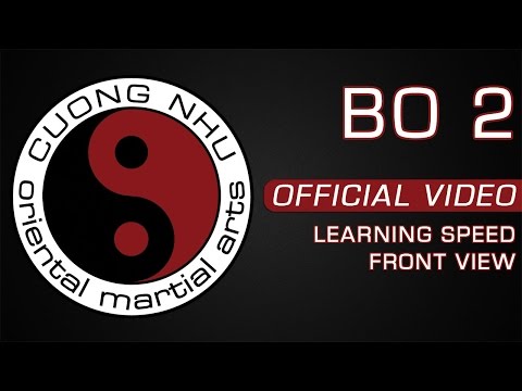 Cuong Nhu Bo 2 - Official Kata - Learning Speed - Front View