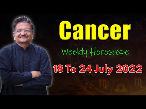 Cancer Weekly Horoscope 18 To 24 July 2022 | Syed M Ajmal Rahim