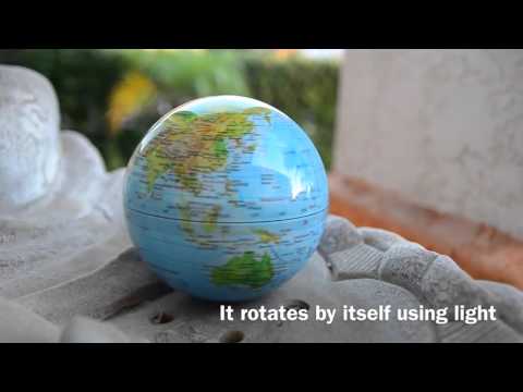 Видео Глобус Рождественский Mova Globe d=12см