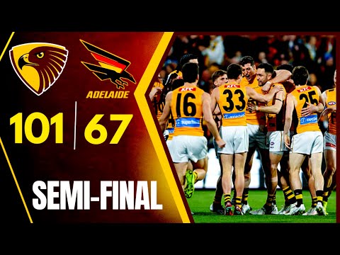 THE HAWKS CRUSH CROWS & ADVANCE TO THE PRELIM! 