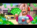 YOUTUBE Turned Her Into A TRILLIONAIRE A Roblox Movie