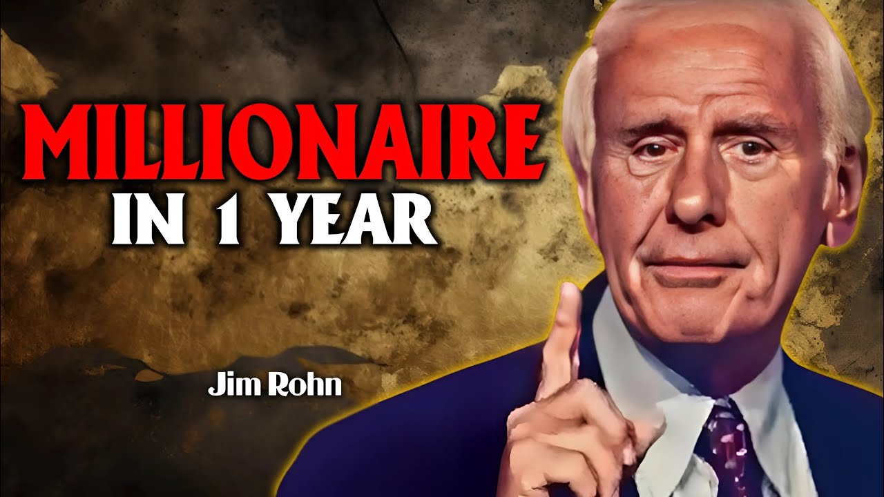 MILLIONAIRE in 1 Year Its MORE Possible Than You Think - Jim Rohn Motivation