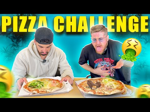 EXTREME PIZZA CHALLENGE - EATING PIZZA WITH NUTELLA BISCUITS WAS NOT A GOOD IDEA!