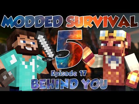 Mr.Gibbs - Minecraft | Modded Survival 5 Ep.17 - BEHIND YOU!