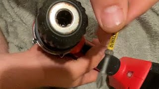 How To Put In A Drill Bit and Take It Out!