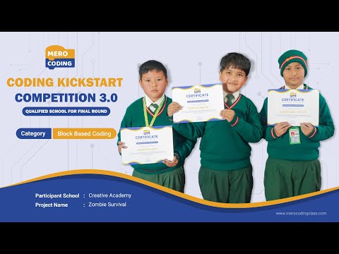 Mero Coding Class | Coding Kickstart 3.0 | Creative Academy