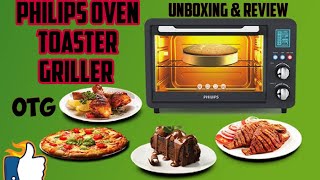 Philips otg HD6975/00 unboxing and review / 25L digital oven toaster grill