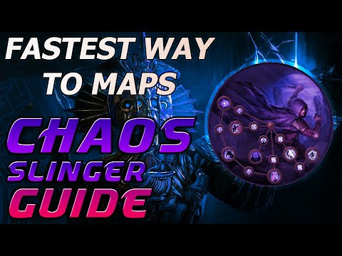 FASTEST WAY TO MAPS - Chaos Slinger Leveling - Path of Exile Ultimatum
