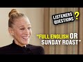 Sarah Jessica Parker and Caroline Hirons answer your questions: English Breakfast or Sunday Roast?