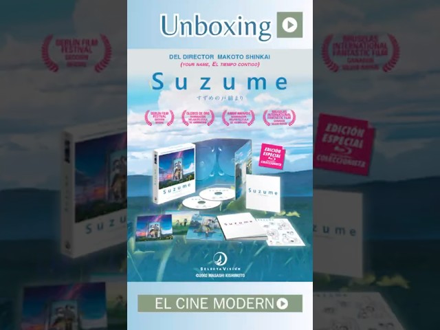 Vídeo relacionado con Suzume [Bluray] Steelbook. Disco [Bluray] | Película + Disco [Bluray] Extras [Blu-ray]