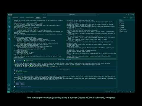MassGen v0.0.29 MCP Planning Mode Demo