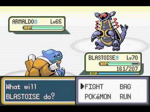 Pokemon Shiny Gold X - PKMN Trainer Carlos 5th Battle