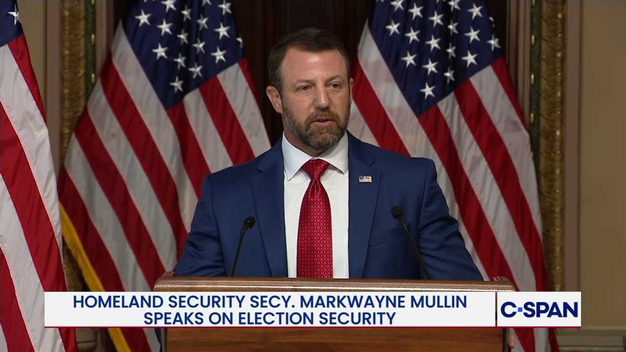 Video: DHS Secretary Mullin Details Noncitizen Voter Registrations in Four States and SAVE Program Matches
