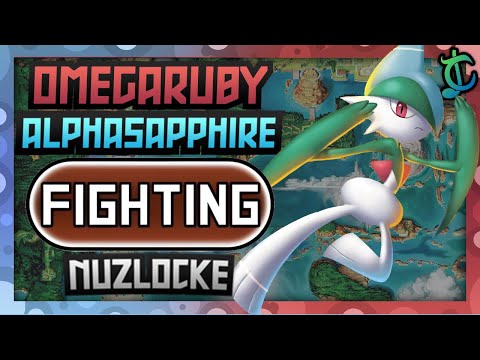 Pokémon Omega Ruby/Alpha Sapphire Hardcore Nuzlocke -  FIGHTING Types Only! (No items/overleveling)