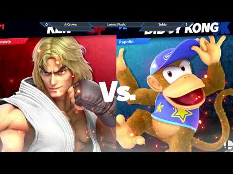 Tobio (Diddy Kong) vs A-Crown (Terry) - Losers Finals - NEO Lucina's Coliseum #7