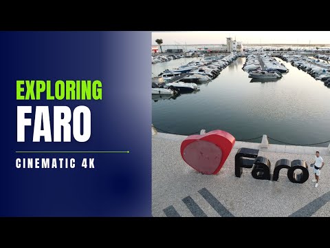 Faro Portugal 4K AMAZING SUNSET