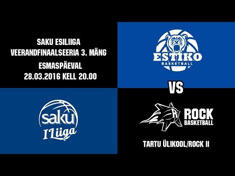 Tartu Kalev/Estiko vs TÜ/Rock II