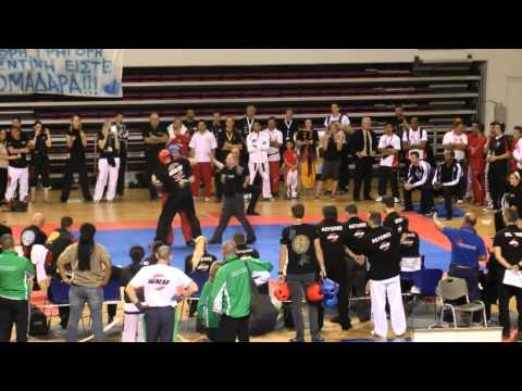 WKU World Championships Heraklion Crete 2013 Finals Light Contact Adults male +90kg