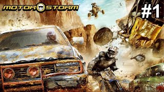 モーターストーム(motorstorm)を初見で遊んでいく配信1【PS3】