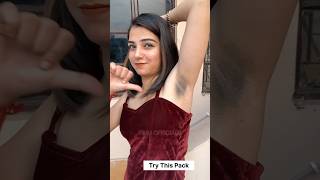 Underarms Cleaning Tips | Dark & Smelly Underarms Remove Home Remedy #hack #skinbrightening #shorts