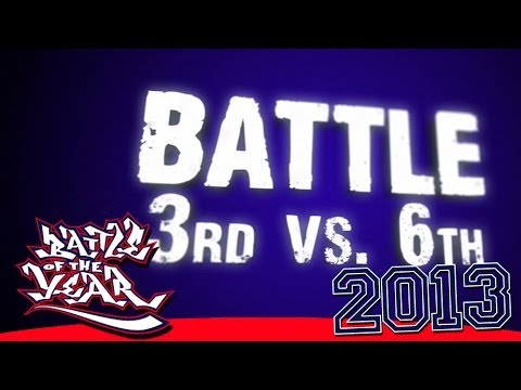 BOTY 2013 - BATTLE 3RD VS 6TH - FUSION MC (KOREA) VS VINOTINTO (VENEZUELA) [BOTY TV]