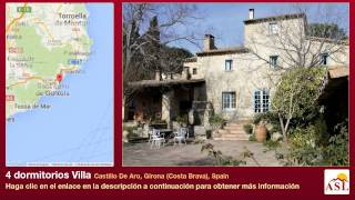 preview picture of video '4 dormitorios Villa se Vende en Castillo De Aro, Girona (Costa Brava), Spain'