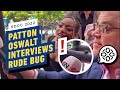 Patton Oswalt Interviews Bug After It Attacks Jenna Coleman | Comic Con 2022