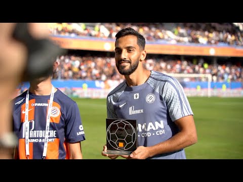 Mousa Tamari a reçu son trophée de joueur du mois d'août