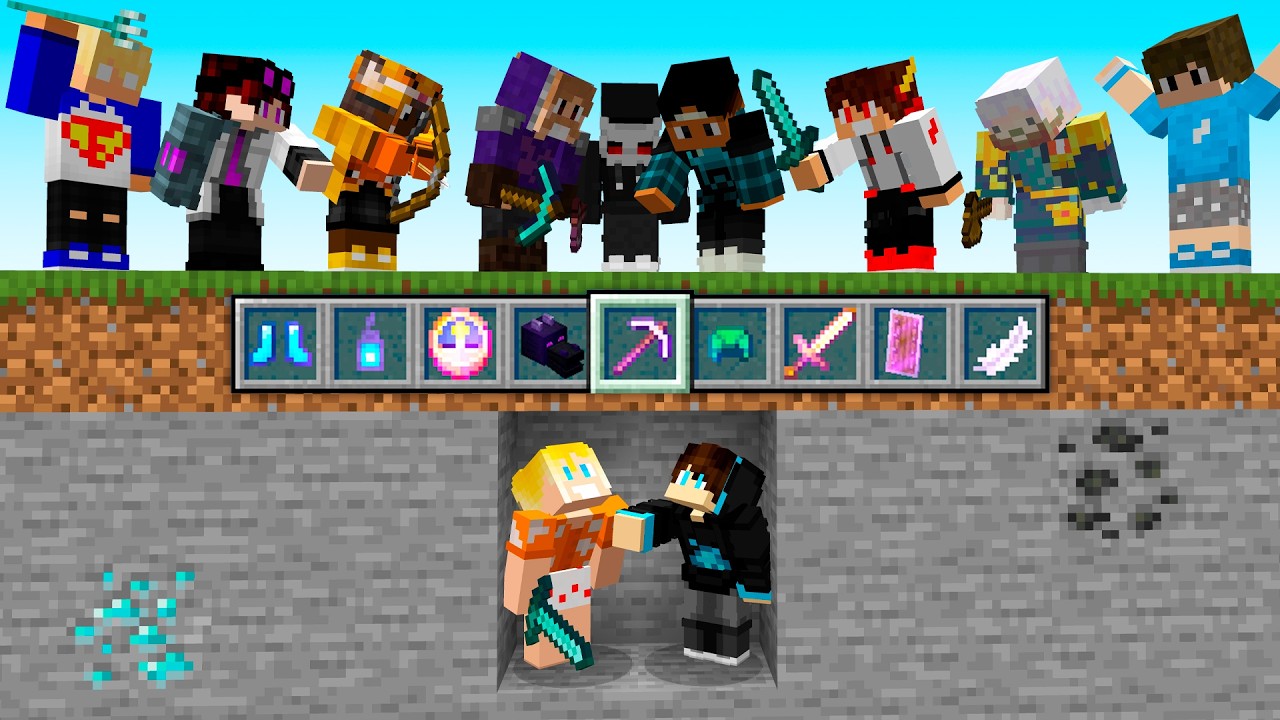 2 SPEEDRUNNERS LENDÁRIOS VS 11 YOUTUBERS