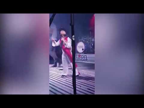 Little Elvis Dominic with Left on Sunset - Blue Suede Shoes