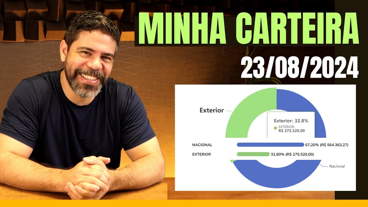 O SEGREDO PARA TER SUCESSO NO LONGO PRAZO, UMA CARTEIRA COM  ATIVOS NO BRASIL E TAMBÉM NO EXTERIOR!