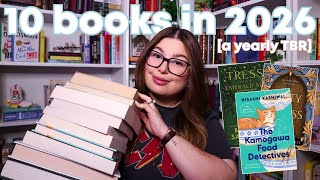 10 books i want to read in 2026 🍜✨ fantasy, romance, literary fiction, mystery, and more!