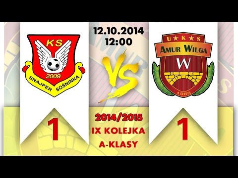 Snajper Sośninka - AMUR WILGA (cała pierwsza połowa)